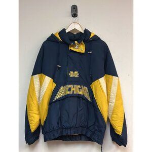 Vintage Starter Michigan Puffer Jacket